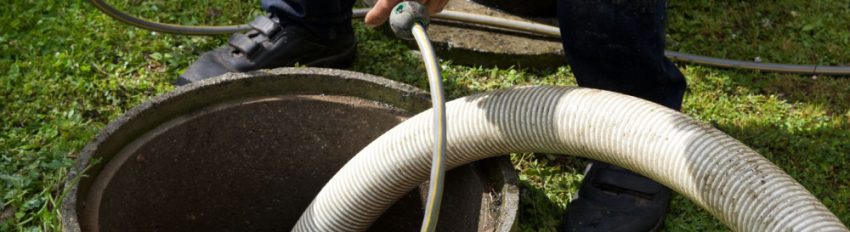 Commercial property drain cleaning